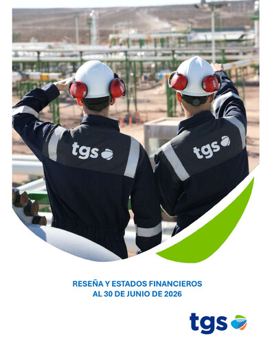 Thumbnail Transportadora de Gas del Sur Half-year Report 2026-h1