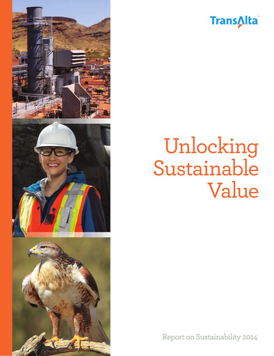 Thumbnail TransAlta Sustainability Report 2014