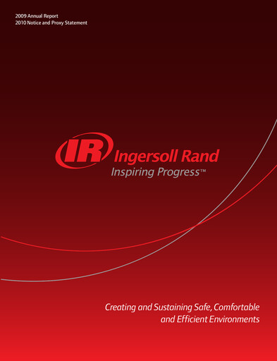 Thumbnail Trane Technologies
 Annual Report 2009