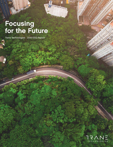 Thumbnail Trane Technologies
 ESG Report 2019
