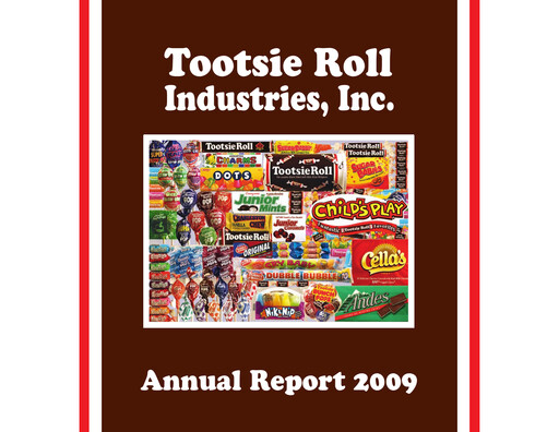 Thumbnail Tootsie Roll Industries
 Annual Report 2009