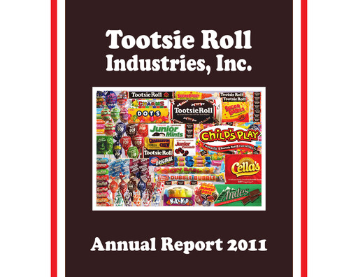 Thumbnail Tootsie Roll Industries
 Annual Report 2011