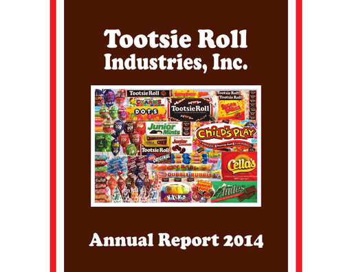 Thumbnail Tootsie Roll Industries
 Annual Report 2014