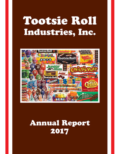 Thumbnail Tootsie Roll Industries
 Annual Report 2017