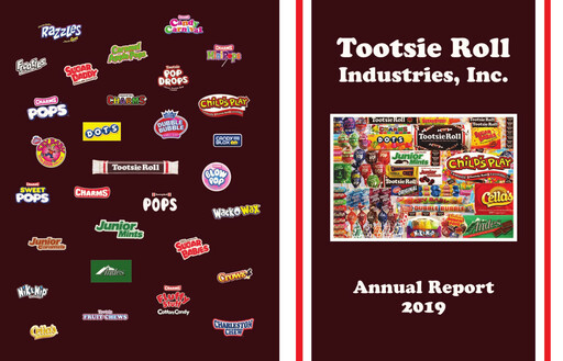 Thumbnail Tootsie Roll Industries
 Annual Report 2019