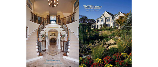 Thumbnail Toll Brothers
 Annual Report 2005