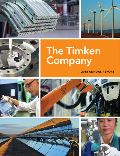 Thumbnail Timken Company
 Annual Report 2018