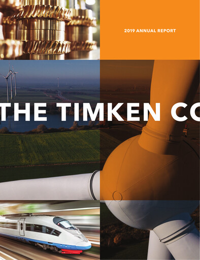 Thumbnail Timken Company
 Annual Report 2019