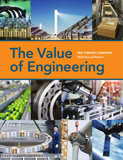 Thumbnail Timken Company
 Annual Report 2020