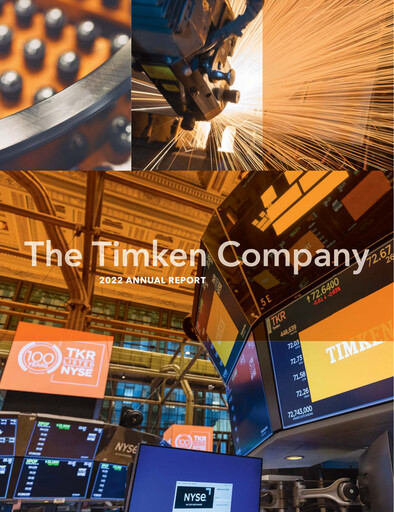 Thumbnail Timken Company
 Annual Report 2022
