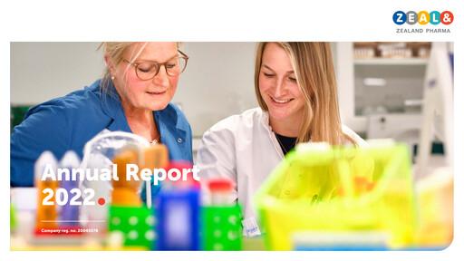 Thumbnail Zealand Pharma Annual Report 2022