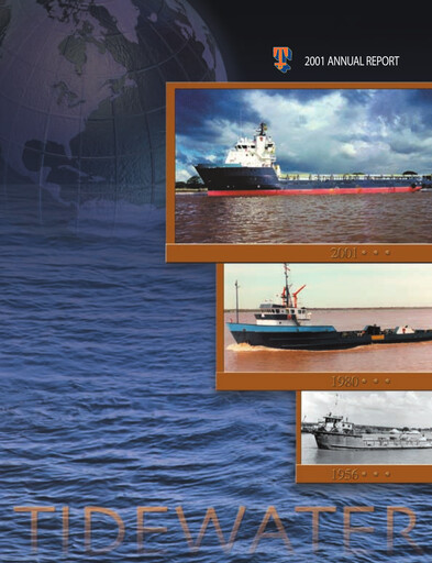 Thumbnail Tidewater Annual Report 2000-2001