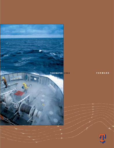 Thumbnail Tidewater Annual Report 2002-2003
