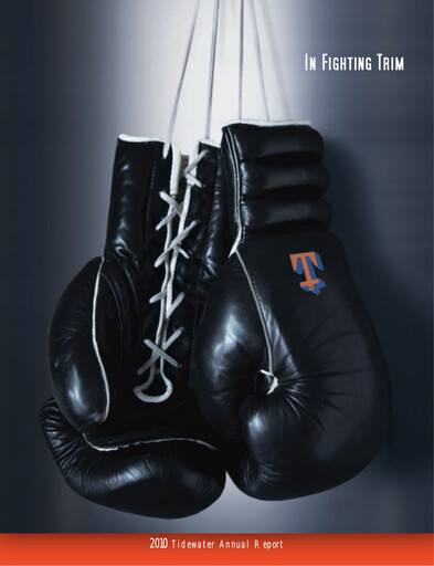 Thumbnail Tidewater Annual Report 2009-2010