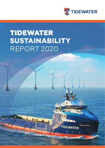 Vorschaubild Tidewater Nachhaltigkeitsbericht 2020