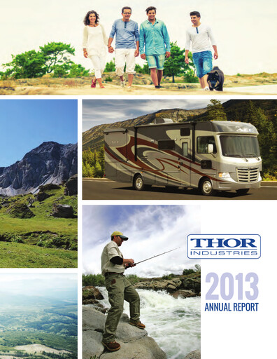 Thumbnail Thor Industries
 Annual Report 2013