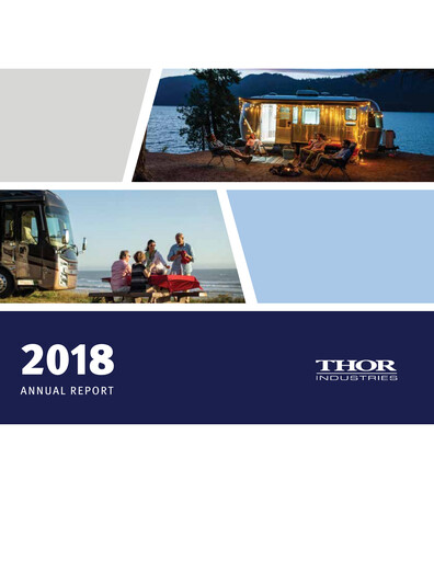 Thumbnail Thor Industries
 Annual Report 2018