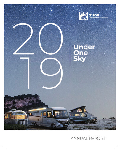 Thumbnail Thor Industries
 Annual Report 2019