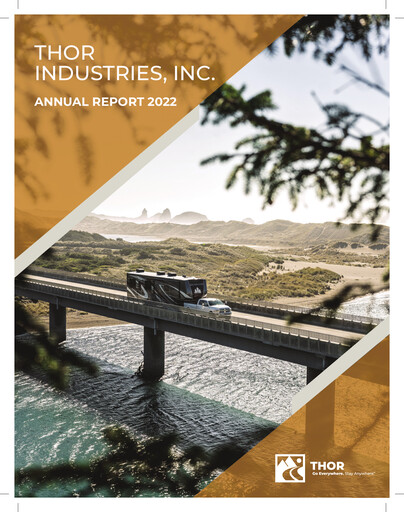 Thumbnail Thor Industries
 Annual Report 2022