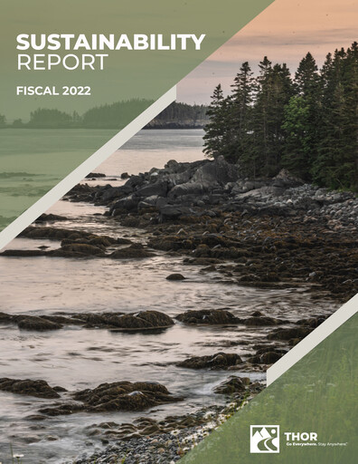 Thumbnail Thor Industries
 Sustainability Report 2022