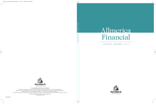 Thumbnail Hanover Insurance Group Annual Report 2004