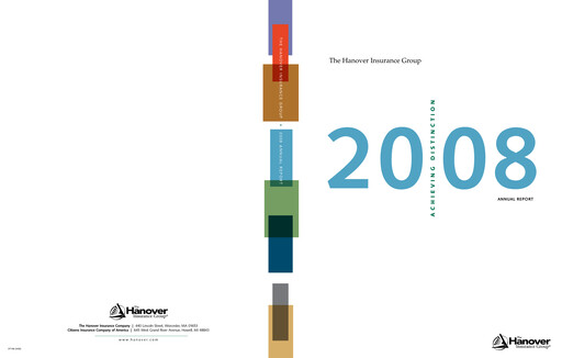 Thumbnail Hanover Insurance Group Annual Report 2008