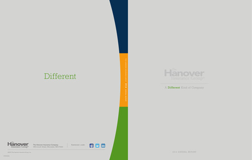 Thumbnail Hanover Insurance Group Annual Report 2014