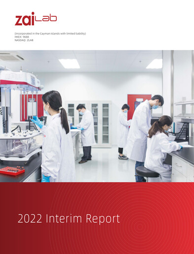 Thumbnail Zai Lab Half-year Report 2022-h1