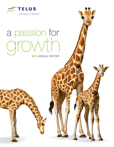 Thumbnail Telus Annual Report 2011