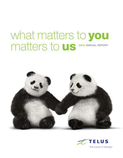 Thumbnail Telus Annual Report 2013