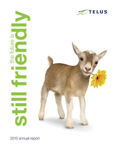Thumbnail Telus Annual Report 2015
