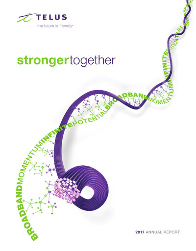Thumbnail Telus Annual Report 2017