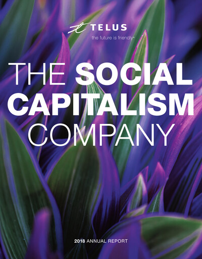 Thumbnail Telus Annual Report 2018