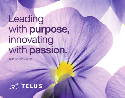 Thumbnail Telus Annual Report 2024