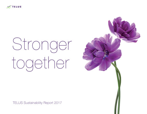 Thumbnail Telus Sustainability Report 2017