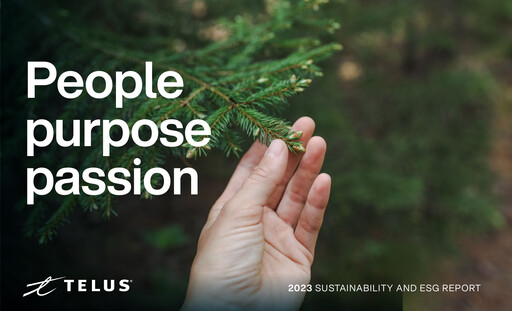 Thumbnail Telus Sustainability Report 2023