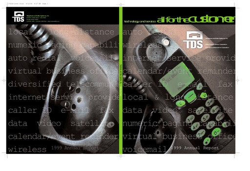 Vorschaubild Telephone and Data Systems
 Jahresbericht 1999