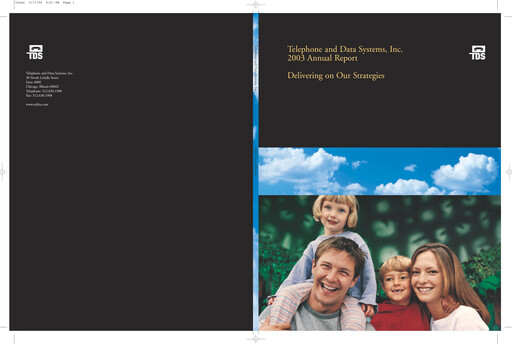 Vorschaubild Telephone and Data Systems
 Jahresbericht 2003