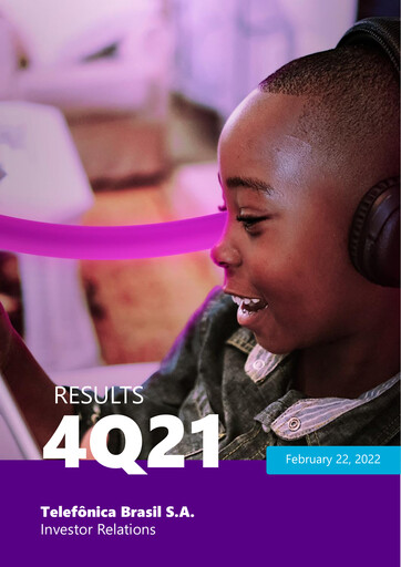 Thumbnail Telefonica Brasil Quarterly Report 2021-q4