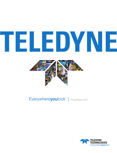 Thumbnail Teledyne Technologies Annual Report 2011
