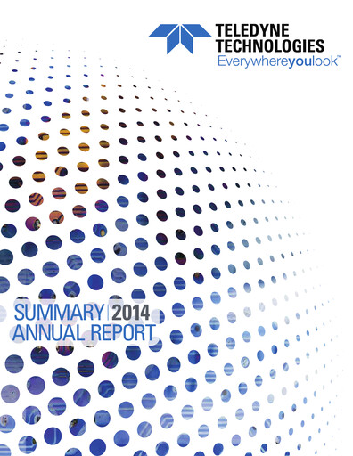 Thumbnail Teledyne Technologies Annual Report 2014