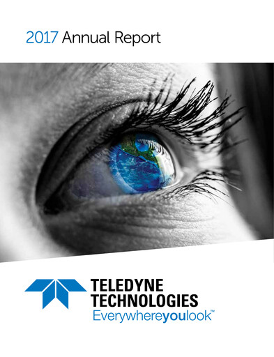 Thumbnail Teledyne Technologies Annual Report 2017