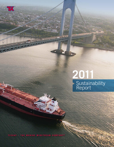 Thumbnail Teekay Tankers Sustainability Report 2011