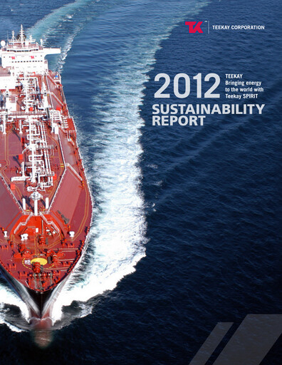 Thumbnail Teekay Tankers Sustainability Report 2012