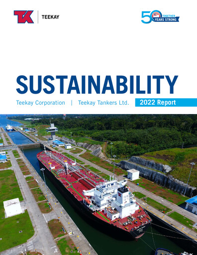 Thumbnail Teekay Tankers Sustainability Report 2022