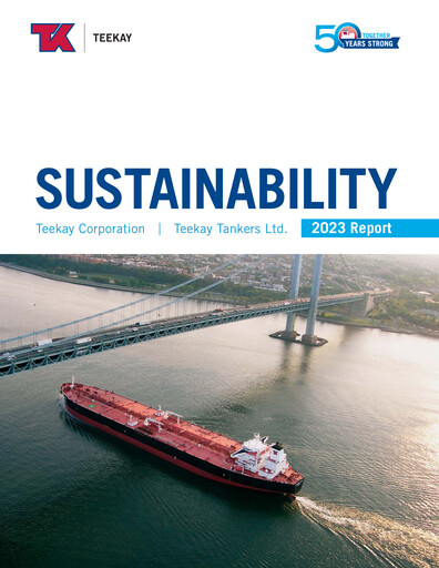 Thumbnail Teekay Tankers Sustainability Report 2023