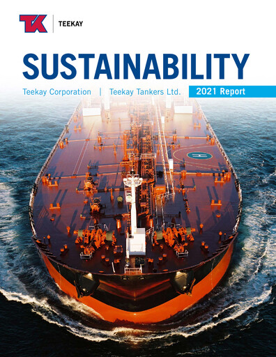 Thumbnail Teekay Sustainability Report 2021