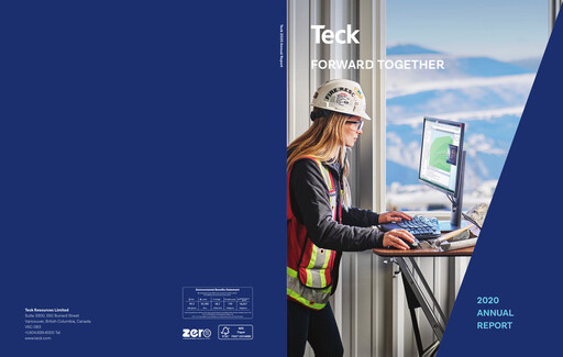 Thumbnail Teck Resources
 Annual Report 2020