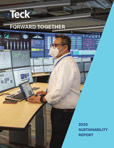 Thumbnail Teck Resources
 Sustainability Report 2020
