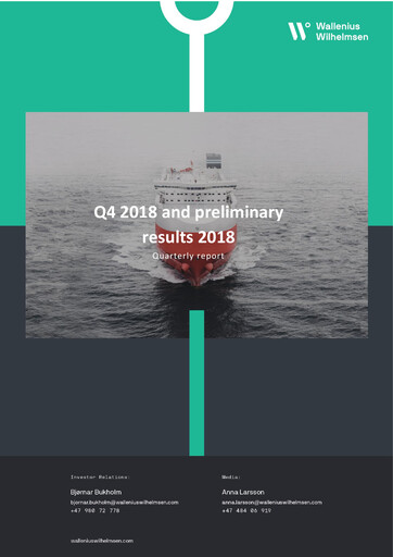 Vorschaubild Wallenius Wilhelmsen Quartalsbericht 2018-q4